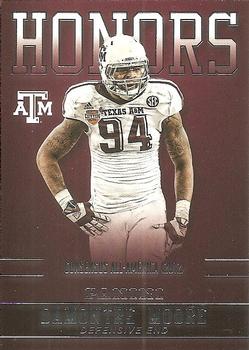2015 Panini Texas A&M Aggies - Honors #DM-A&M Damontre Moore Front