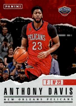 2017 Panini Father's Day #9 Anthony Davis Front