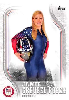 2018 Topps U.S. Olympic & Paralympic Team Hopefuls #US-8 Jamie Greubel Poser Front