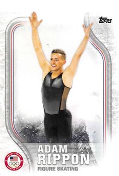 2018 Topps U.S. Olympic & Paralympic Team Hopefuls #US-12 Adam Rippon Front