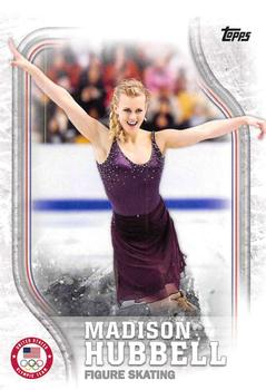 2018 Topps U.S. Olympic & Paralympic Team Hopefuls #US-22 Madison Hubbell Front