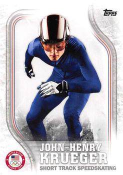 2018 Topps U.S. Olympic & Paralympic Team Hopefuls #US-41 John-Henry Krueger Front
