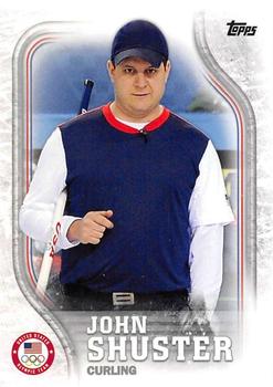 2018 Topps U.S. Olympic & Paralympic Team Hopefuls #US-47 John Shuster Front