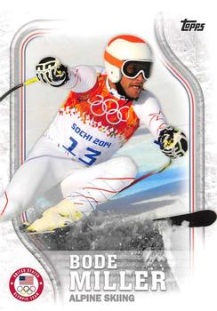 2018 Topps U.S. Olympic & Paralympic Team Hopefuls #USA-1 Bode Miller Front