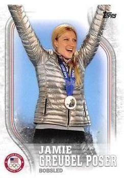 2018 Topps U.S. Olympic & Paralympic Team Hopefuls #USA-8 Jamie Greubel Poser Front
