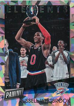 2015 Panini Father's Day - Elements Cracked Ice #10 Russell Westbrook Front