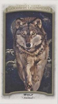 2017 Upper Deck Goodwin Champions - Canvas Minis #10 Wolf Front