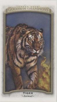 2017 Upper Deck Goodwin Champions - Canvas Minis #61 Tiger Front