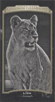 2017 Upper Deck Goodwin Champions - Canvas Minis #114 Lion Front
