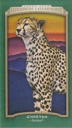 2017 Upper Deck Goodwin Champions - Cloth Lady Luck Minis #75 Cheetah Front