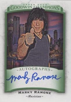2017 Upper Deck Goodwin Champions - Autographs #A-MR Marky Ramone Front