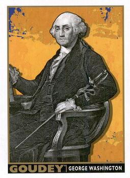 2017 Upper Deck Goodwin Champions - Goudey Presidents #GP1 George Washington Front