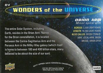 2017 Upper Deck Goodwin Champions - Wonders of the Universe #U-1 Orion Arm Back