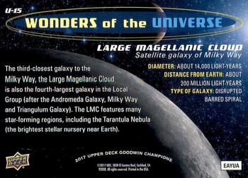 2017 Upper Deck Goodwin Champions - Wonders of the Universe #U-15 Large Magellanic Cloud Back