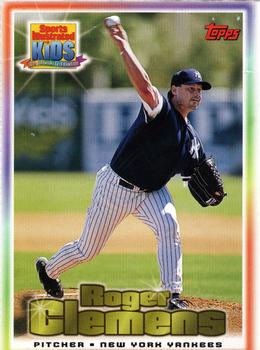 1999 Sports Illustrated for Kids - 10th Anniversary #NNO Roger Clemens Front