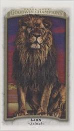 2017 Upper Deck Goodwin Champions - Blank Back Mini #NNO Lion Front