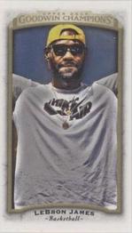 2017 Upper Deck Goodwin Champions - Blank Back Mini #NNO LeBron James Front