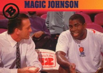 1993 Ballstreet News #NNO Magic Johnson Front
