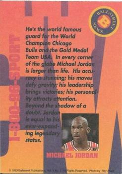 1993 Ballstreet News #NNO Michael Jordan Back