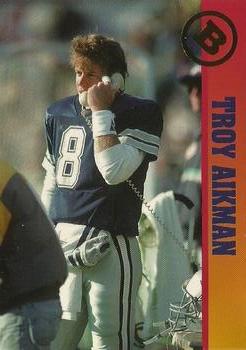 1993 Ballstreet News #NNO Troy Aikman Front