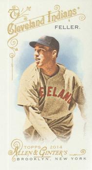 2014 Topps Allen and Ginter's National Convention Mini #NCCS-BF Bob Feller Front