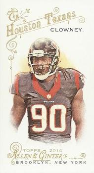 2014 Topps Allen and Ginter's National Convention Mini #NCCS-JC Jadeveon Clowney Front