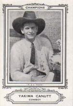 1926 Spalding Champions #NNO Yakima Canutt Front