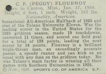 1926 Spalding Champions #NNO Peggy Flournoy Back
