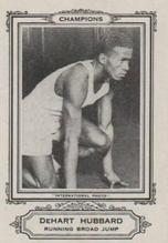 1926 Spalding Champions #NNO DeHart Hubbard Front