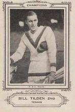 1926 Spalding Champions #NNO Bill Tilden Front