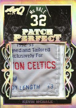 2017 Leaf Q - Patch Perfect Silver Spectrum #PP-KM1 Kevin McHale Front