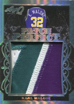 2017 Leaf Q - Patch Perfect Silver Spectrum #PP-KM2 Karl Malone Front
