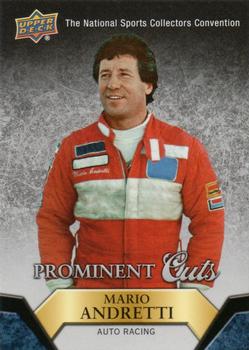 2015 Upper Deck The National Prominent Cuts #NSCC-2 Mario Andretti Front