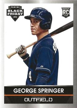 2014 Panini Black Friday - Rookie Portraits #20 George Springer Front