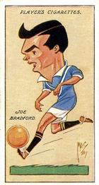 1927 Player's Football Caricatures By Mac #5 Joe Bradford Front