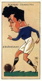 1927 Player's Football Caricatures By Mac #10 W.R. (Dixie) Dean Front