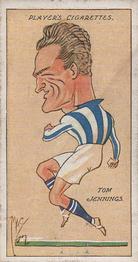 1927 Player's Football Caricatures By Mac #18 Tom Jennings Front