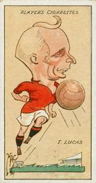 1927 Player's Football Caricatures By Mac #22 Tommy Lucas Front