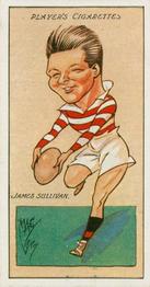 1927 Player's Football Caricatures By Mac #48 James Sullivan Front
