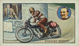 1934 Gallaher Champions #6 Stanley Woods Front
