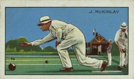 1934 Gallaher Champions #17 James McKinlay Front