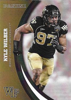 2017 Panini Wake Forest Demon Deacons #4 Kyle Wilber Front