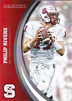 2017 Panini NC State Wolfpack #10 Philip Rivers Front
