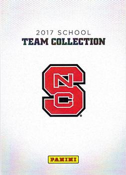 2017 Panini NC State Wolfpack #NNO Team Logo Card Front
