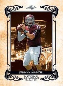 2014 Leaf National Sports Collectors Convention VIP #2 Johnny Manziel Front