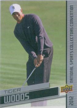 2012 Upper Deck National Convention Redemption #NSCC-11 Tiger Woods Front