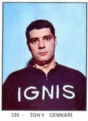 1966-67 Panini Campioni Dello Sport (Italian) #330 Tony Gennari Front