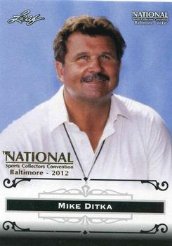 2012 Leaf National Convention - Gold #MD1 Mike Ditka Front