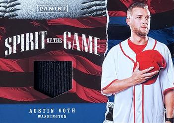 2017 Panini Father's Day - Spirit of the Game #19 Austin Voth Front