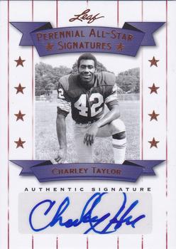 2012 Leaf Legends of Sport - Perennial All-Stars Autographs #PAS-CT1 Charley Taylor Front